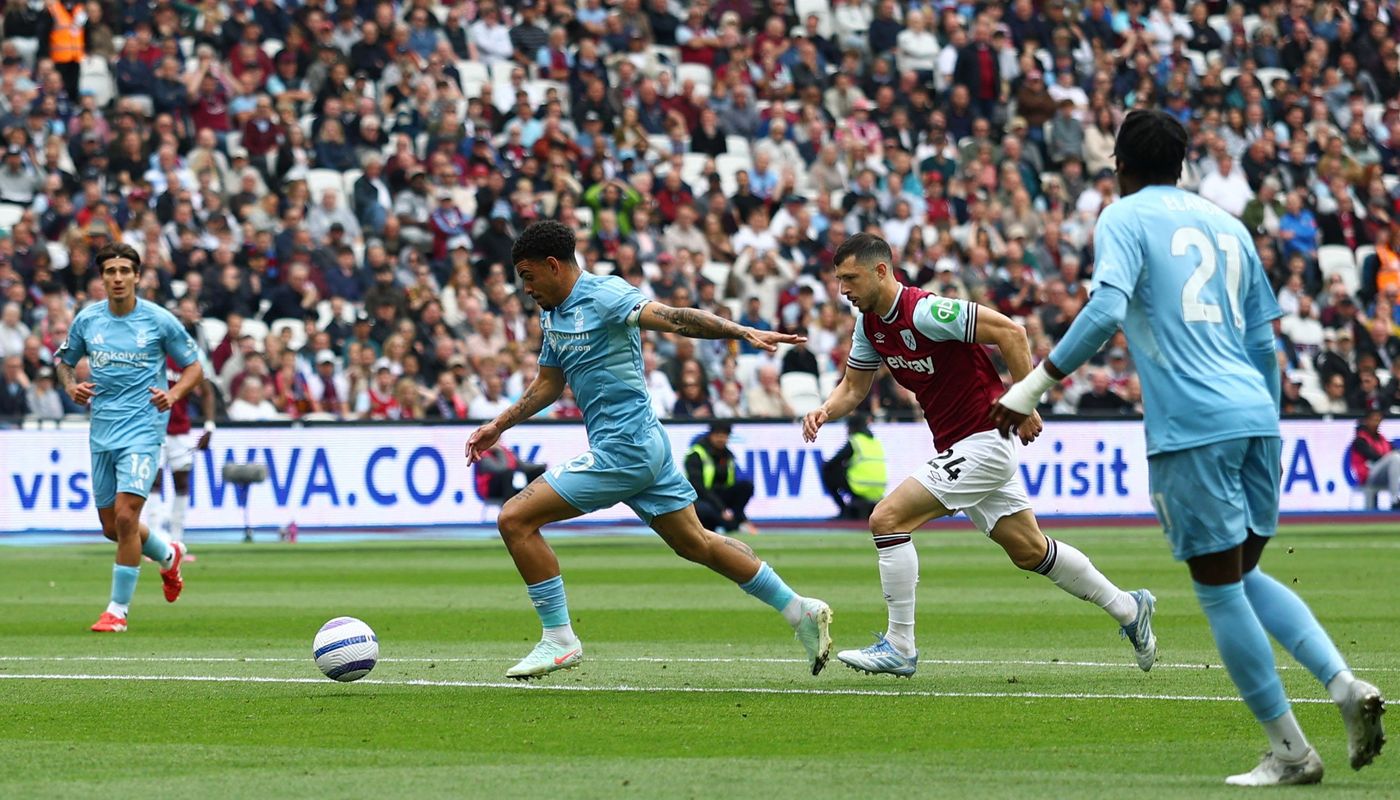 Ảnh trận đấu West Ham vs Nottingham Forest Premier League 2025
