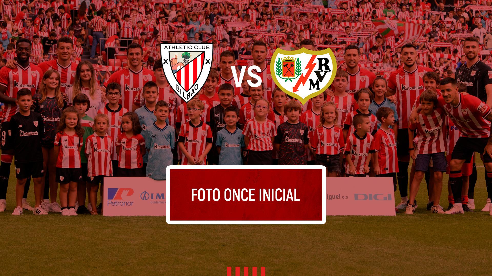 Hình ảnh chính thức về trận đấu Athletic Club vs Rayo Vallecano trên trang chủ Athletic Club