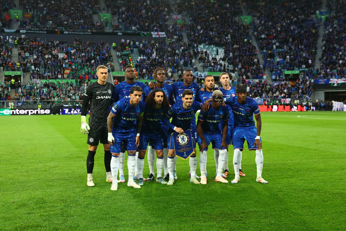 Đội hình Chelsea 2025 trong trận chung kết UEFA Conference League