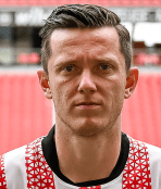 Michael Gregoritsch - tiền đạo chủ lực của SC Freiburg mùa 2025
