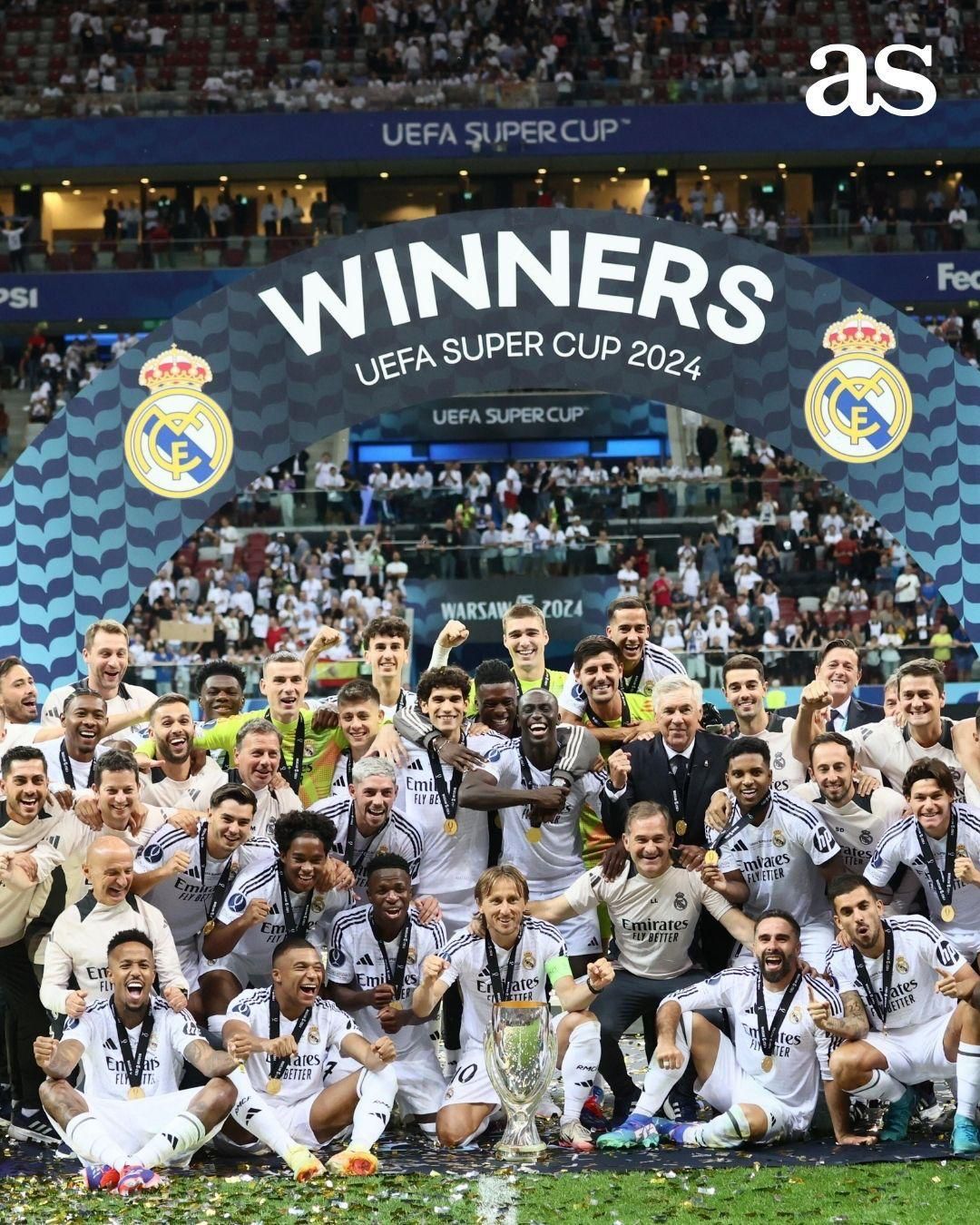 Đội hình Real Madrid mùa giải 2024/2025