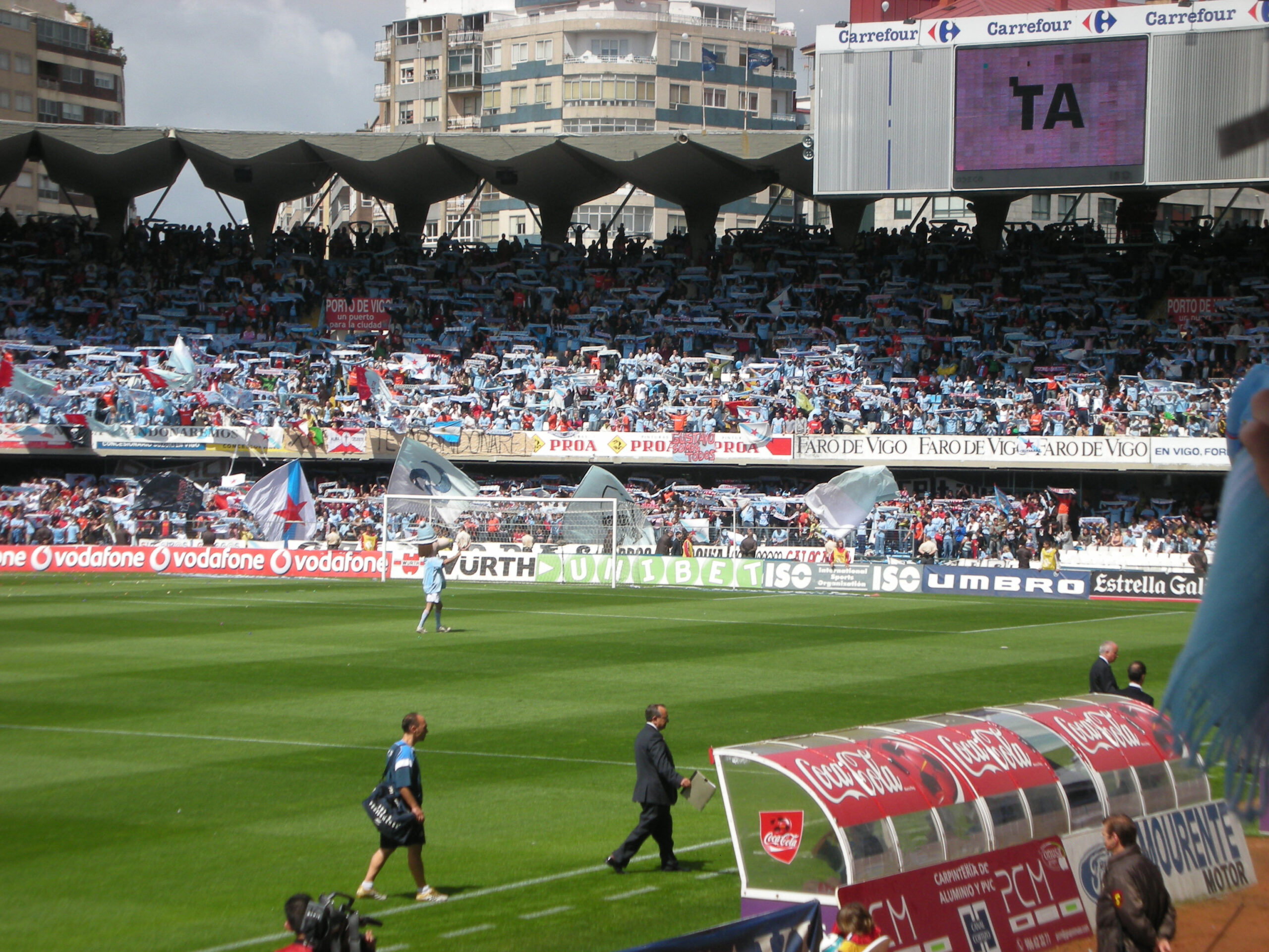 Toàn cảnh Estadio Abanca-Balaídos, nơi diễn ra trận đấu