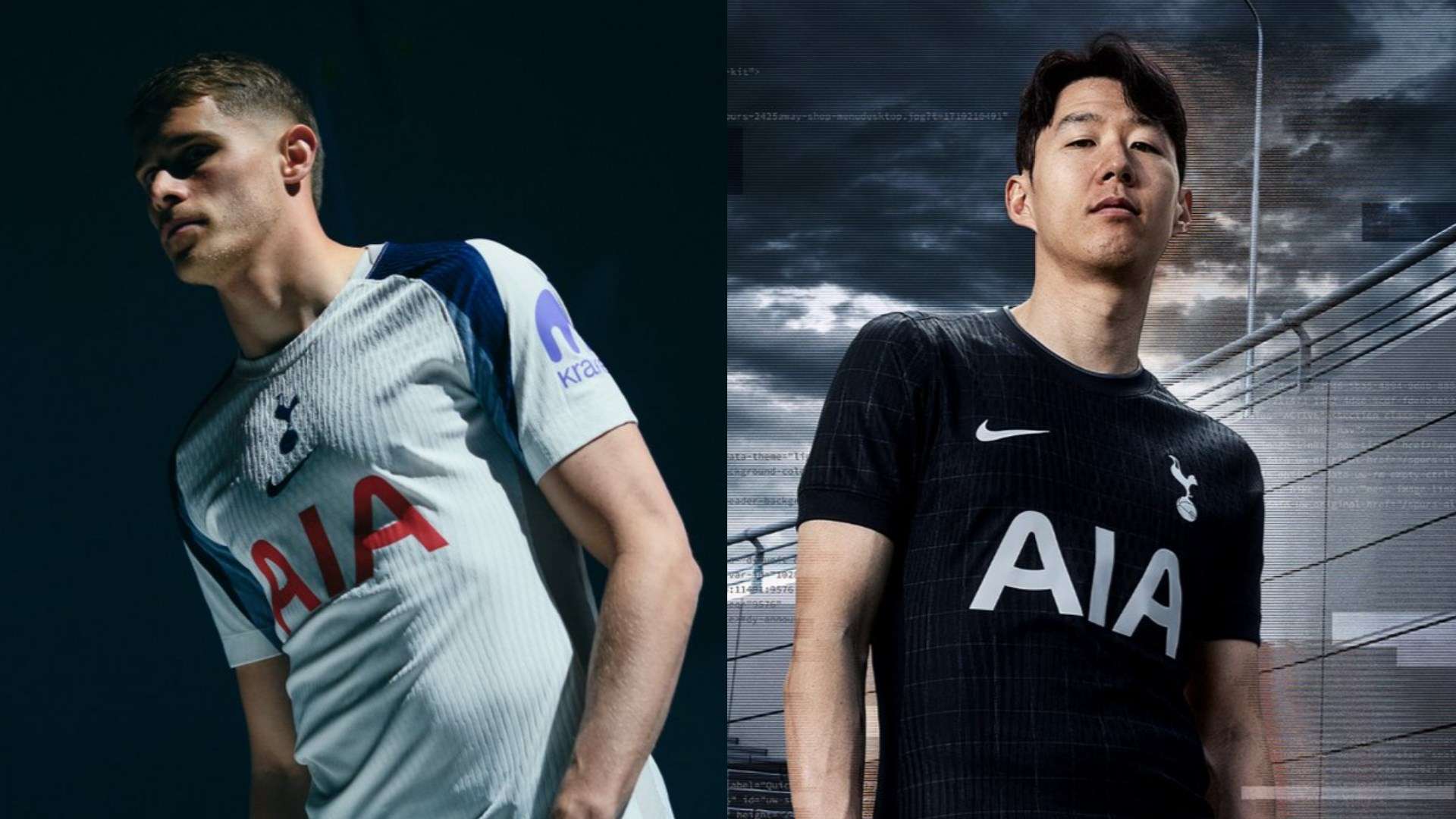 Áo đấu sân nhà và sân khách Tottenham mùa 2025-26