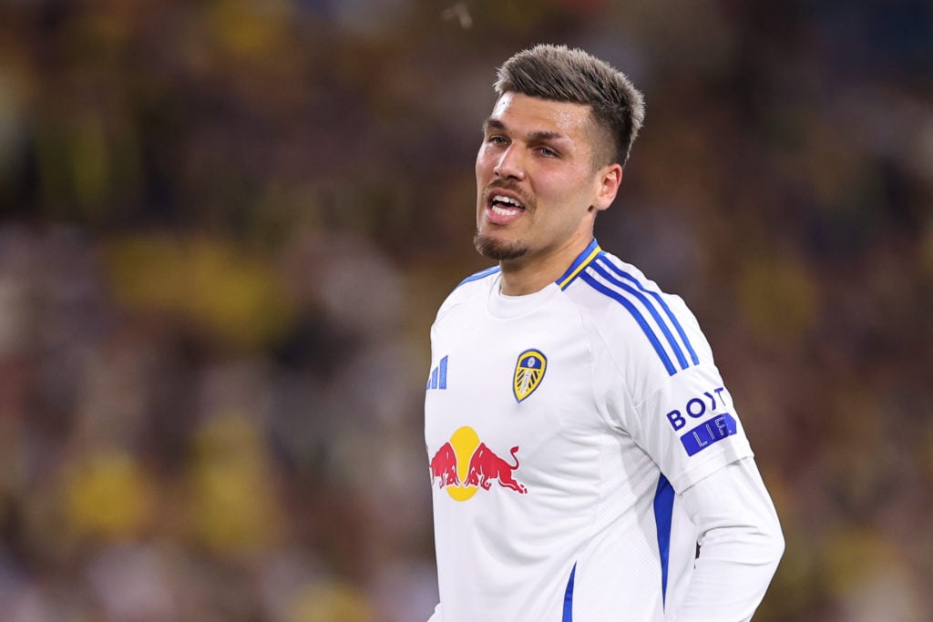 Joel Piroe, tiền đạo chủ lực của Leeds United mùa 2025