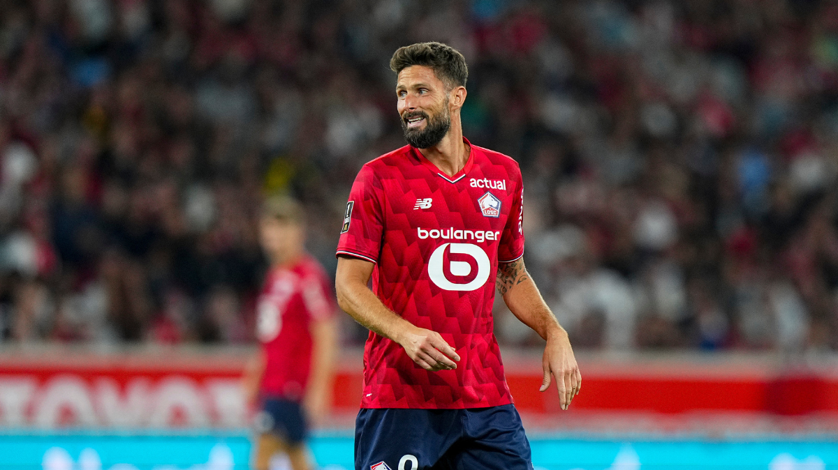 Olivier Giroud ghi bàn quyết định cho Lille trước Monaco