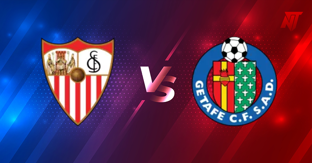 Poster dự đoán trận Sevilla vs Getafe La Liga 2025