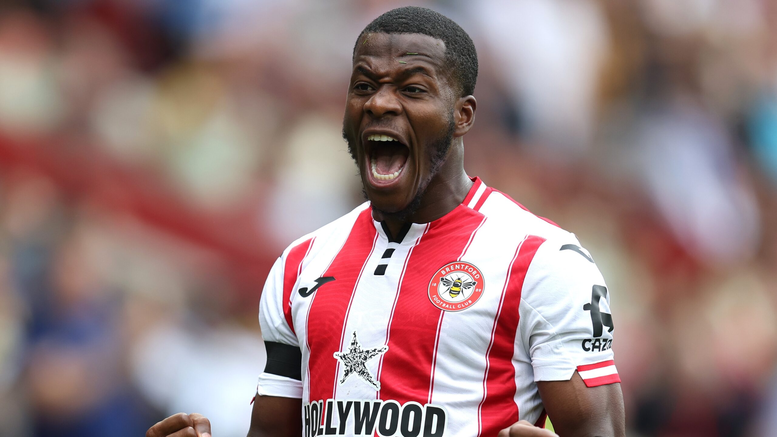 Ouattara, cầu thủ Brentford, thi đấu tại Premier League 2025.