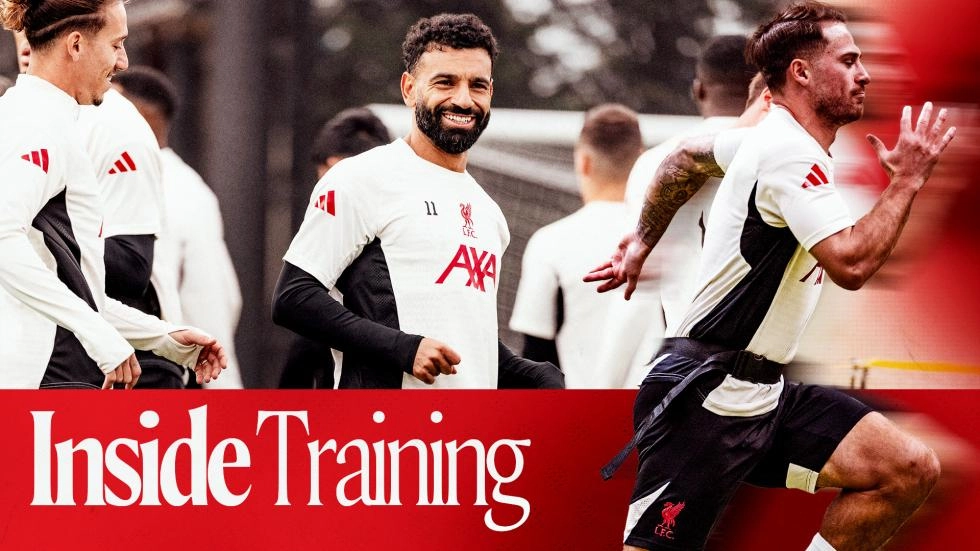 Bên trong buổi tập của Liverpool chuẩn bị cho trận gặp Newcastle
