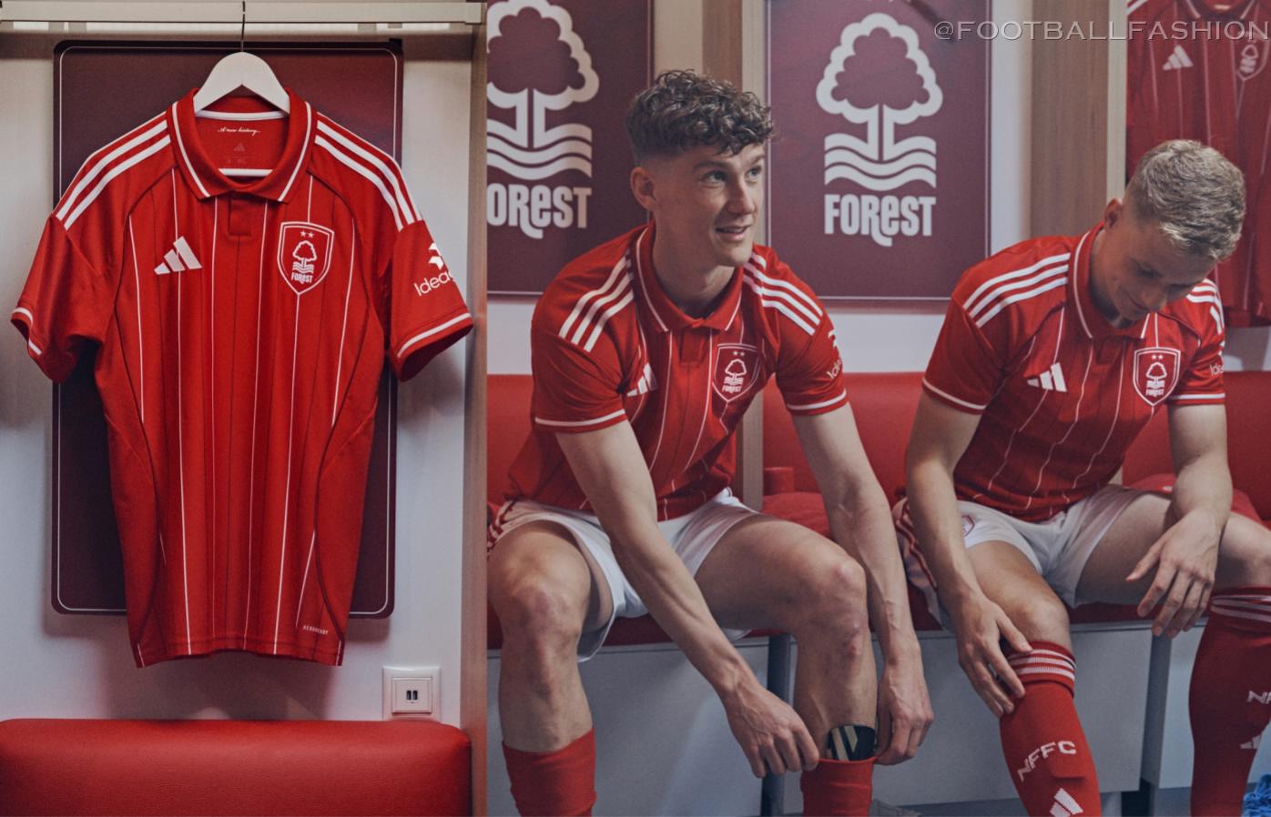 Áo đấu chính thức Nottingham Forest mùa giải 2025/26