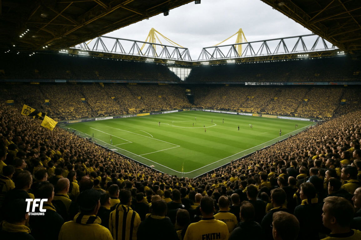 Bên trong sân vận động Signal Iduna Park – chảo lửa của Dortmund