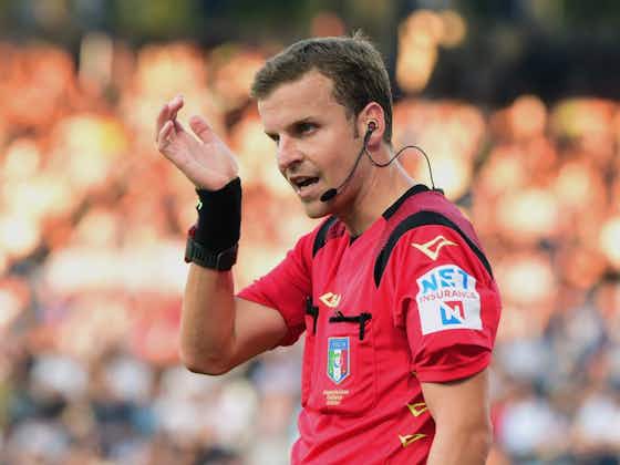 Trọng tài Federico La Penna, người sẽ điều khiển trận Inter vs Torino ngày 26/08/2025.