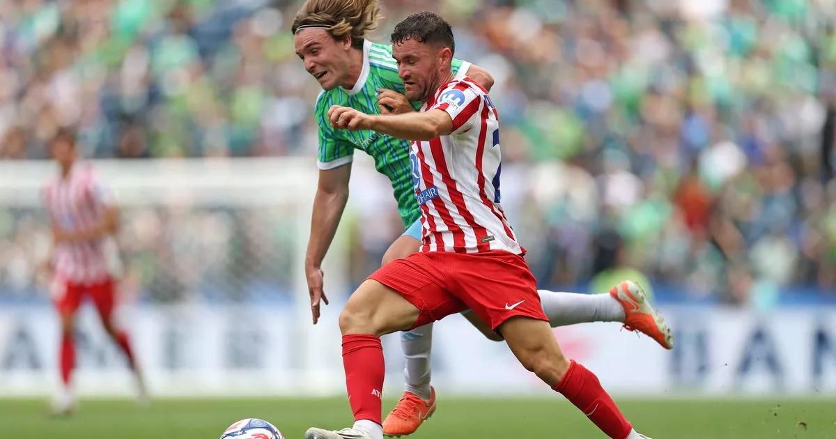 Javi Galan trong màu áo Atletico Madrid – tân binh đáng chú ý của Nottingham Forest