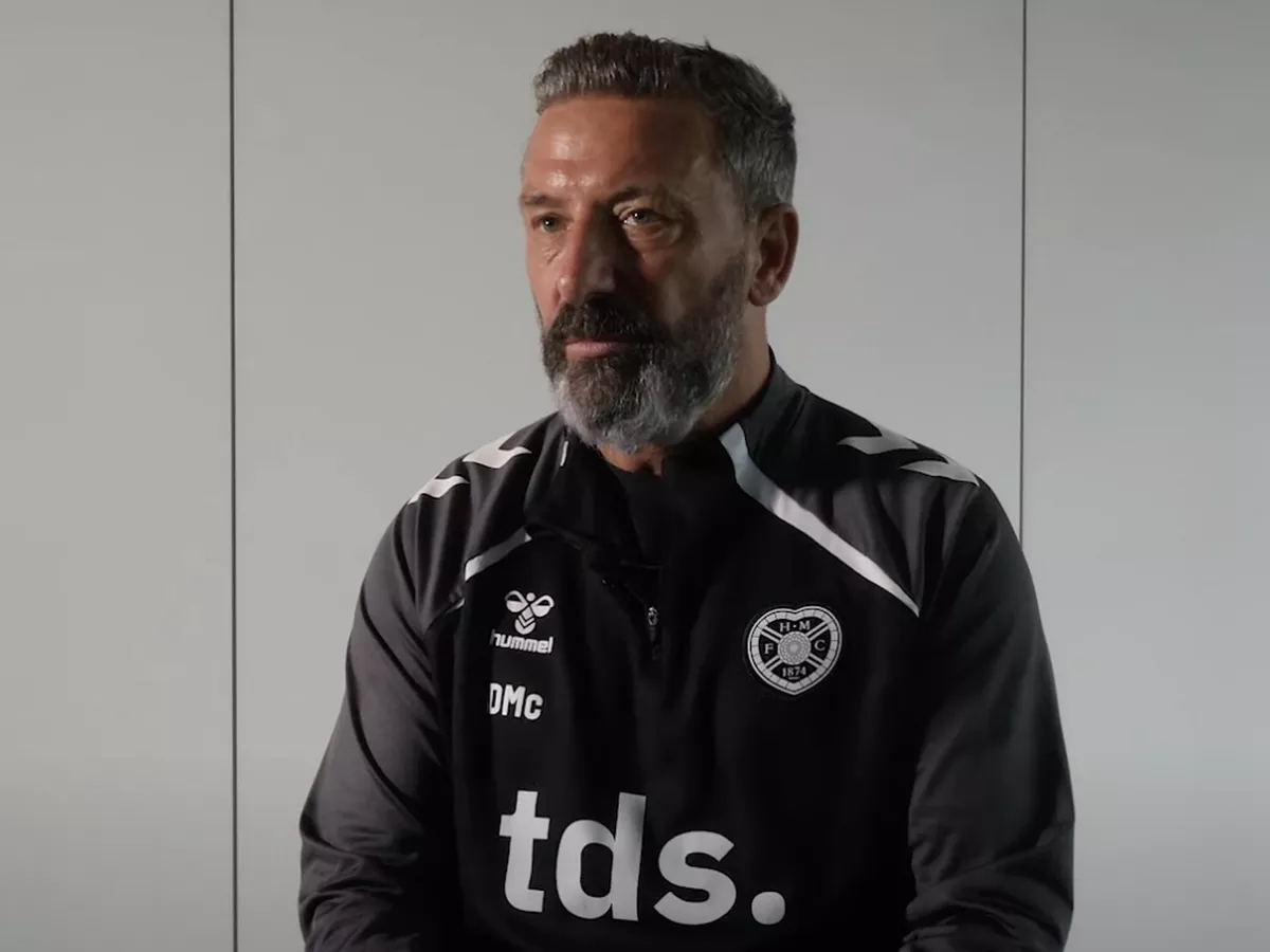 Derek McInnes - HLV trưởng Hearts mùa 2025