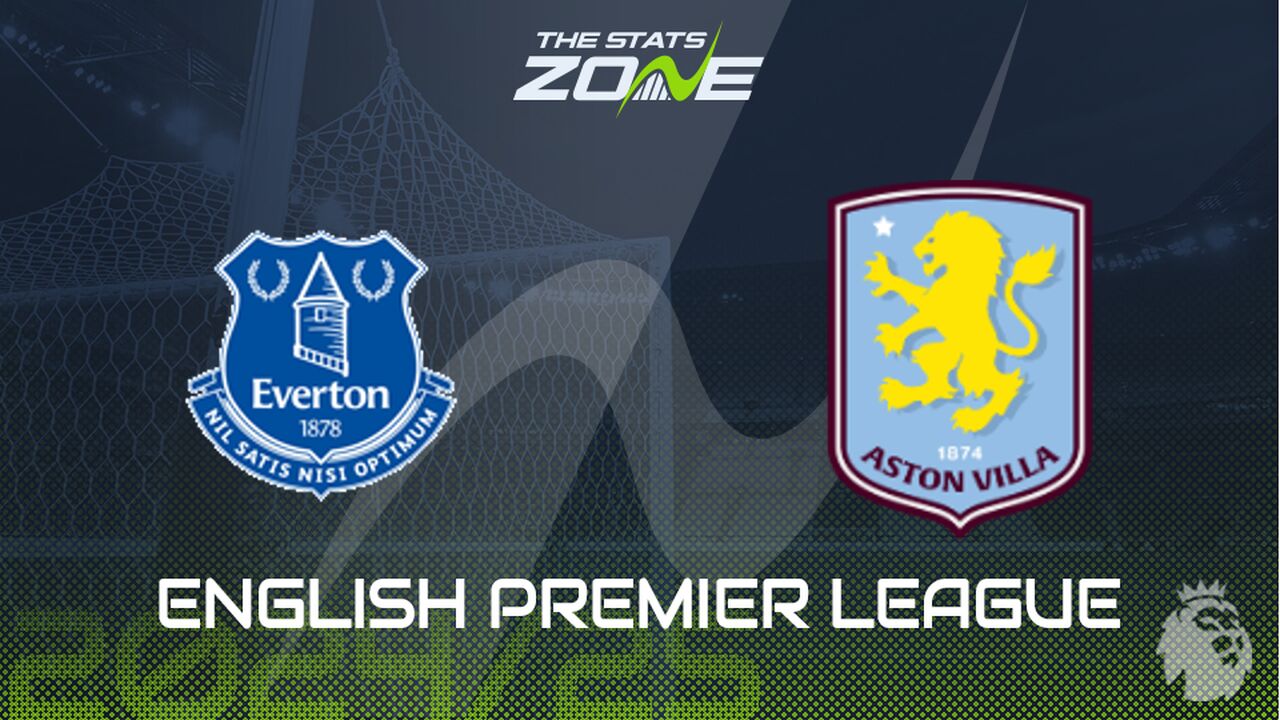 Matchday Banner Everton vs Aston Villa Premier League 2025