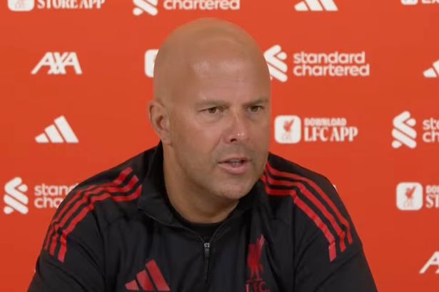 Arne Slot speaks to the media before Liverpool take on Burnley