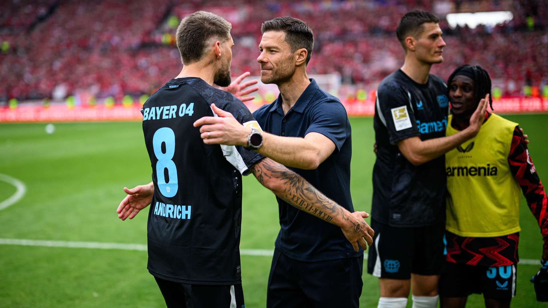 Hình ảnh đội hình Bayer Leverkusen, mùa giải 2025