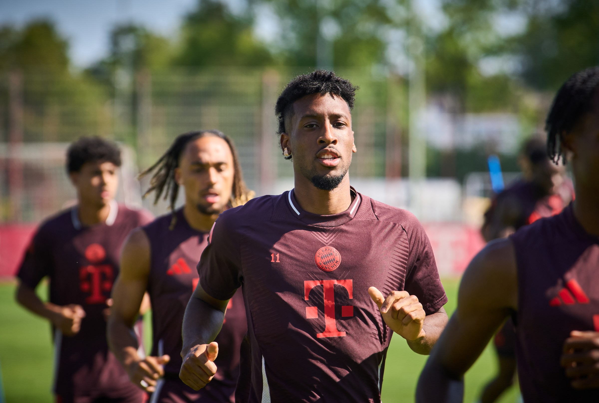 Buổi tập luyện của Bayern Munich trước trận đấu với HSV