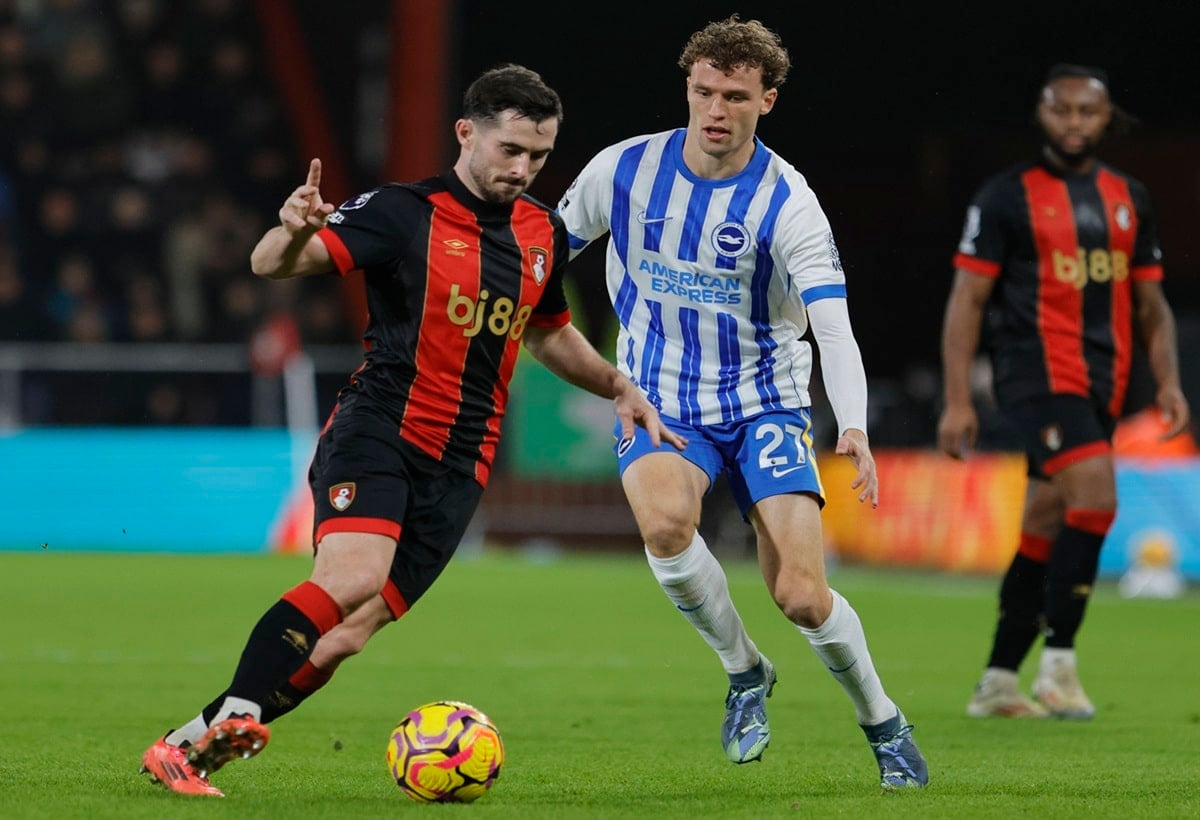 Hình ảnh dự đoán trận đấu Brighton vs Bournemouth, nguồn Football Whispers.
