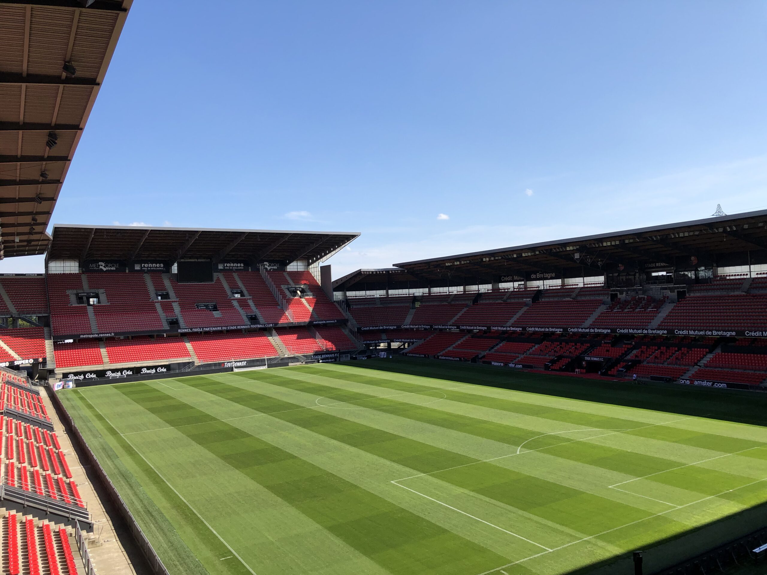 Sân vận động Roazhon Park, nơi diễn ra trận Rennes vs Lyon ngày 14/09/2025