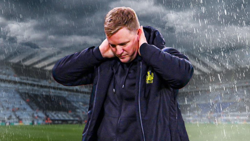 Newcastle manager Eddie Howe