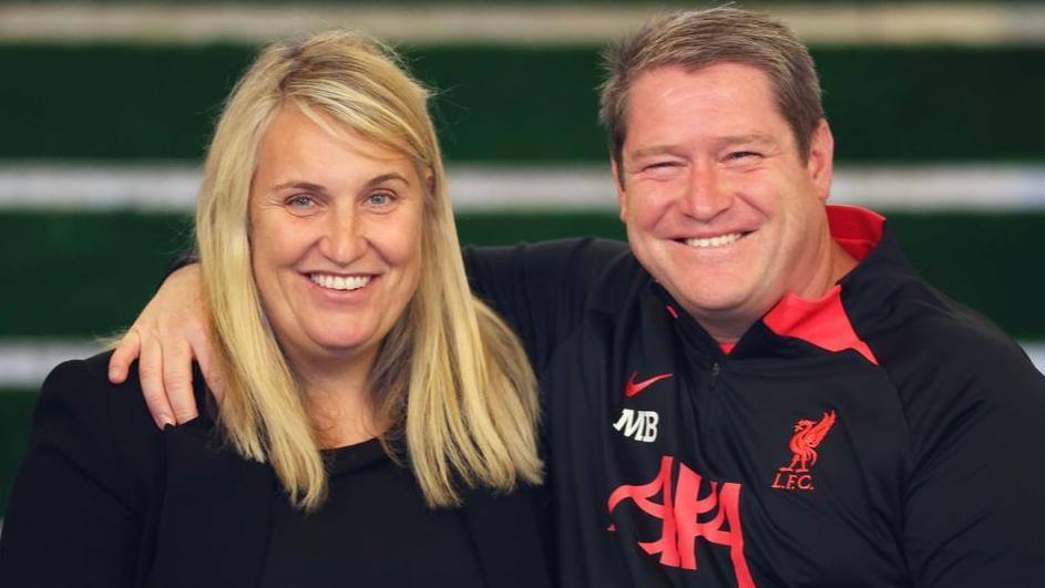 Emma Hayes và Matt Beard