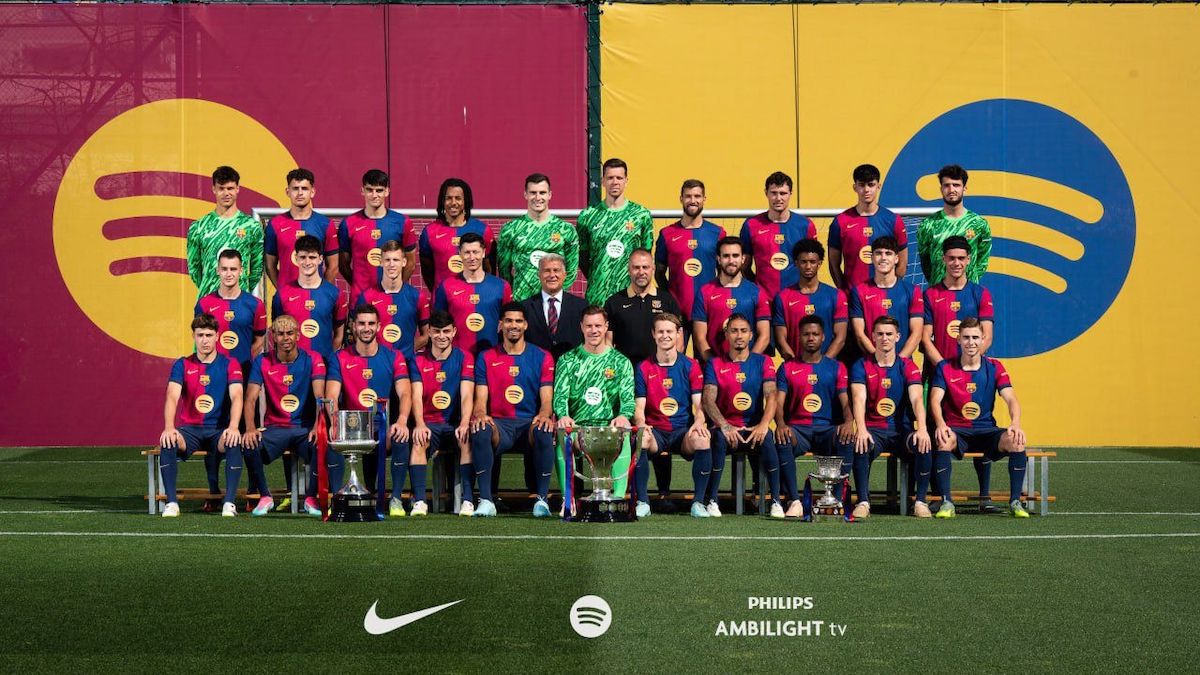 Ảnh đội hình chính thức Barcelona mùa giải 2025, cập nhật mới nhất.