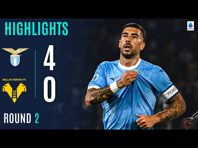 Lazio thắng đậm Verona vòng gần nhất