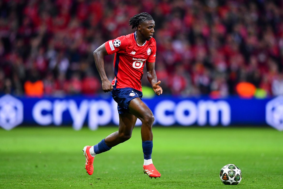 Các cầu thủ chủ chốt của Lille OSC trong trận đấu Champions League 2024-2025