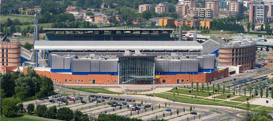 Hình ảnh bên ngoài sân vận động MAPEI Stadium Città del Tricolore