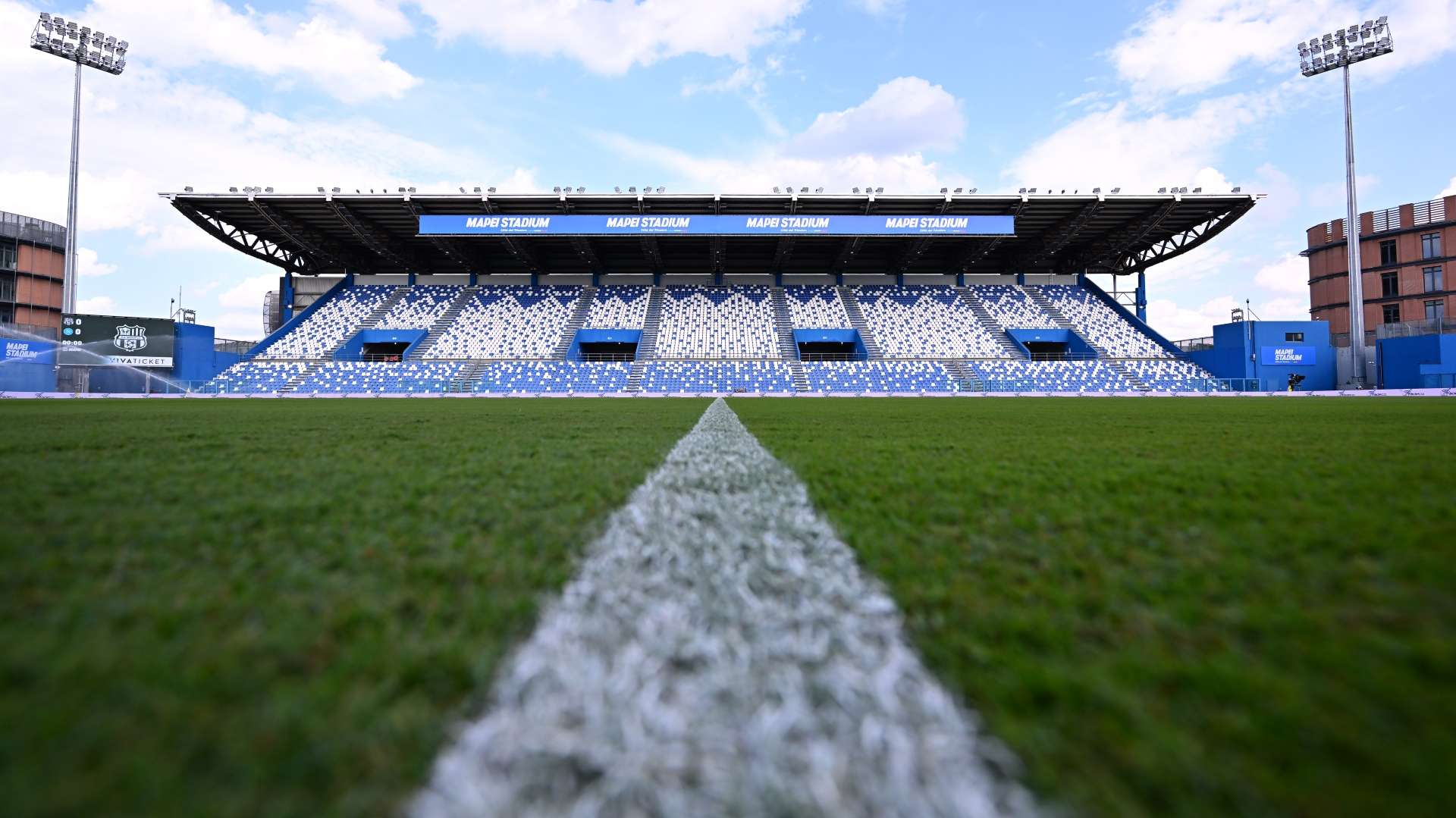 Toàn cảnh sân vận động MAPEI Stadium, nơi diễn ra trận đấu Sassuolo vs Lazio ngày 14/09/2025