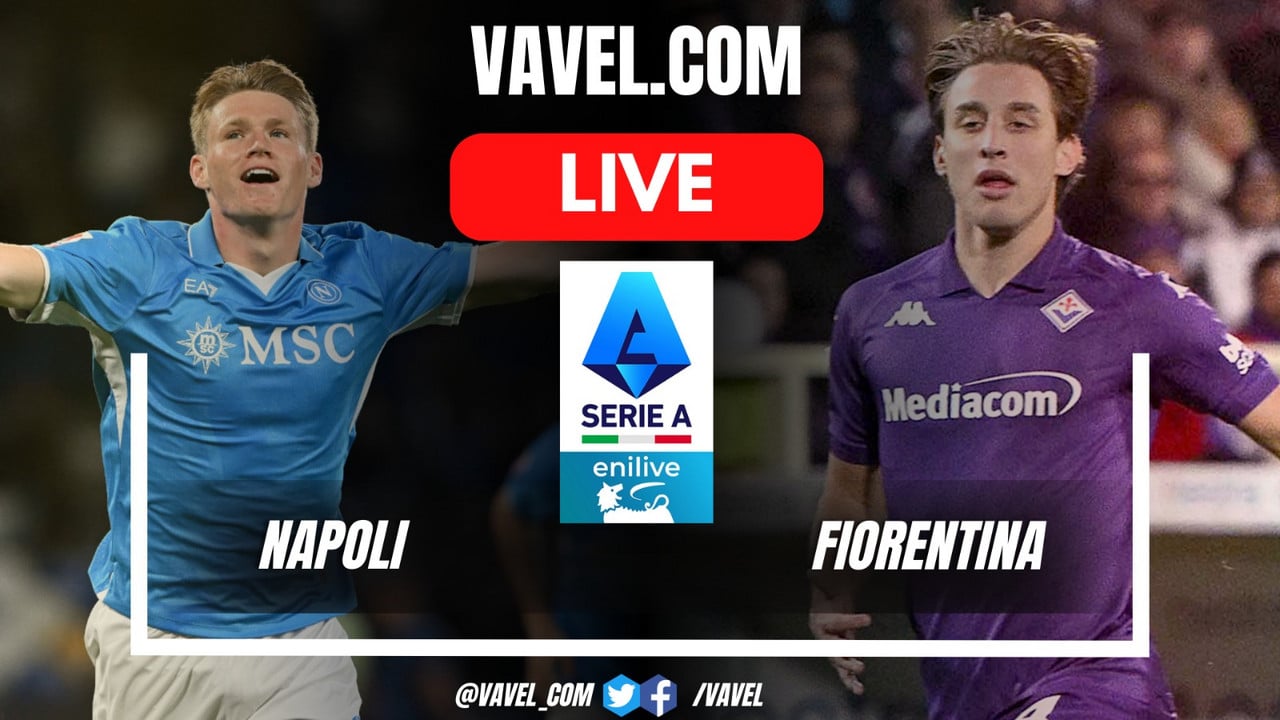 Hình ảnh trận đấu giữa Napoli và Fiorentina tại Serie A 2025, nguồn Vavel.