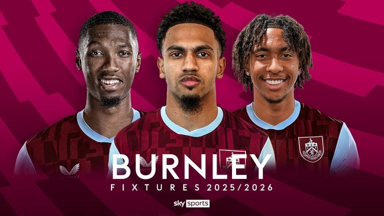 Lịch thi đấu Premier League 2025/26 của Burnley